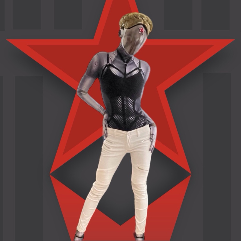 “Bain of Ketchup Pants” ChicPunk Zippered Pants